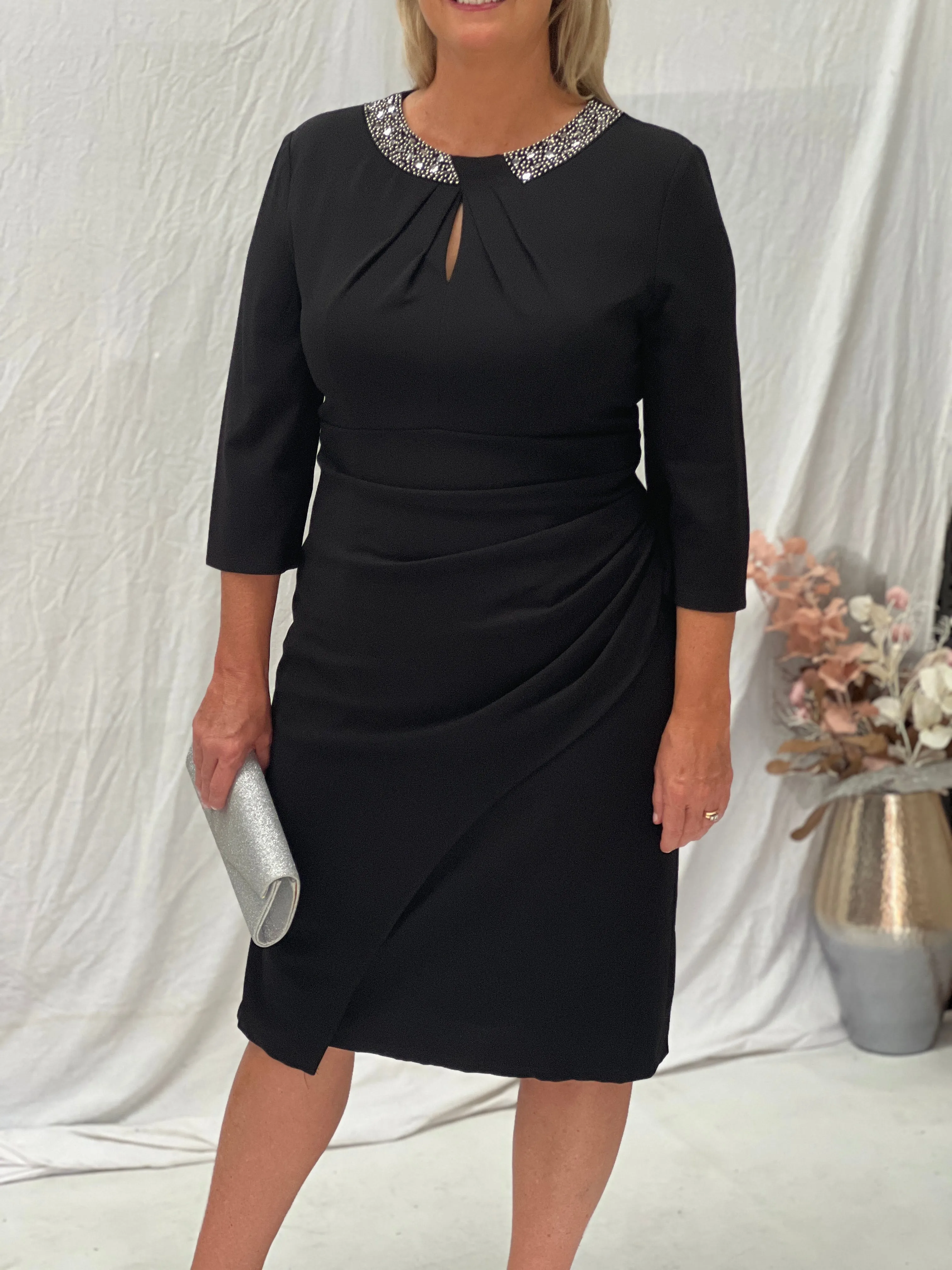 Waverly Black Event Dress