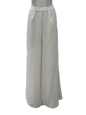 White Wide Leg Pants TCL