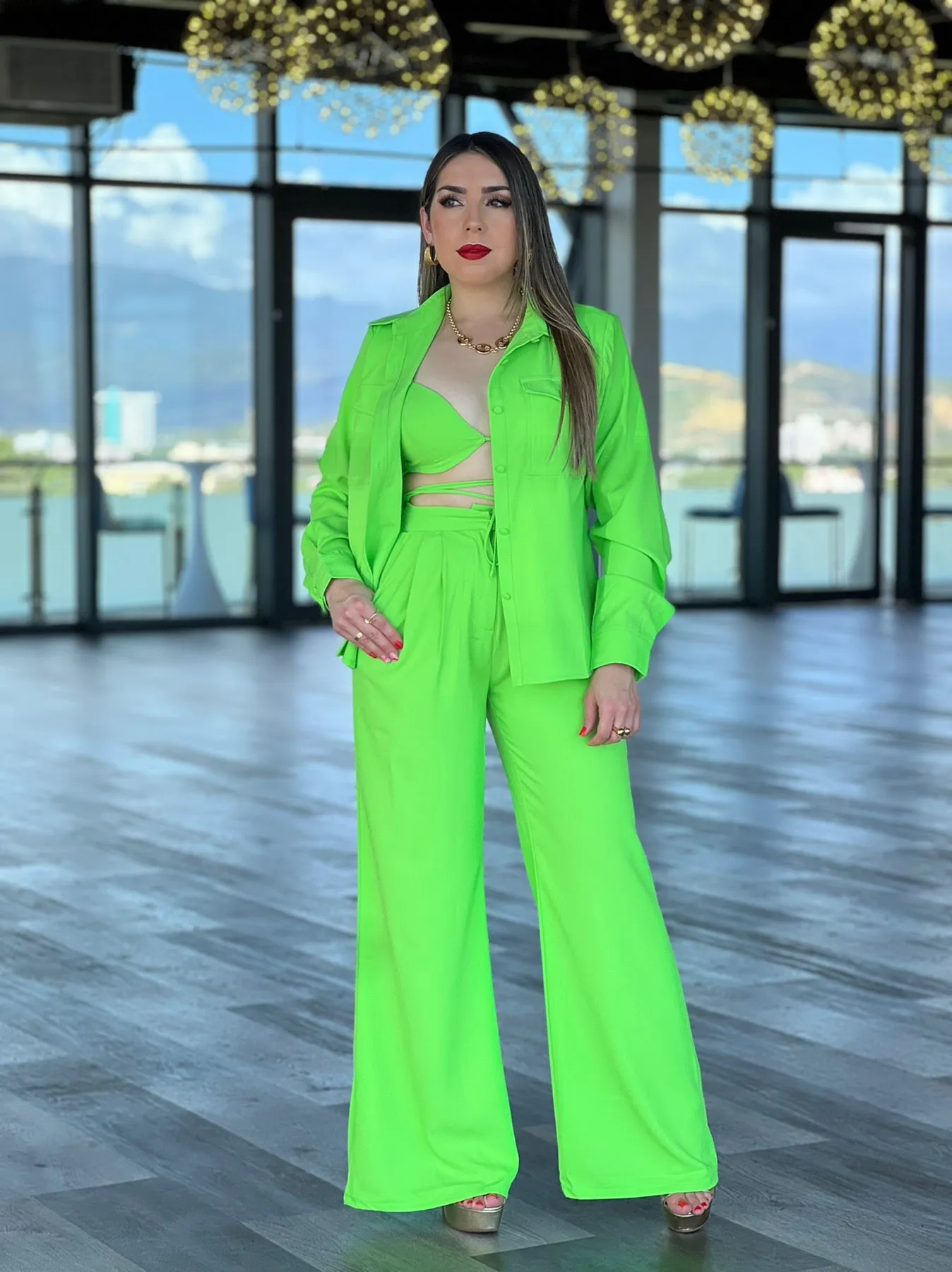 WIDE LEG PANTS