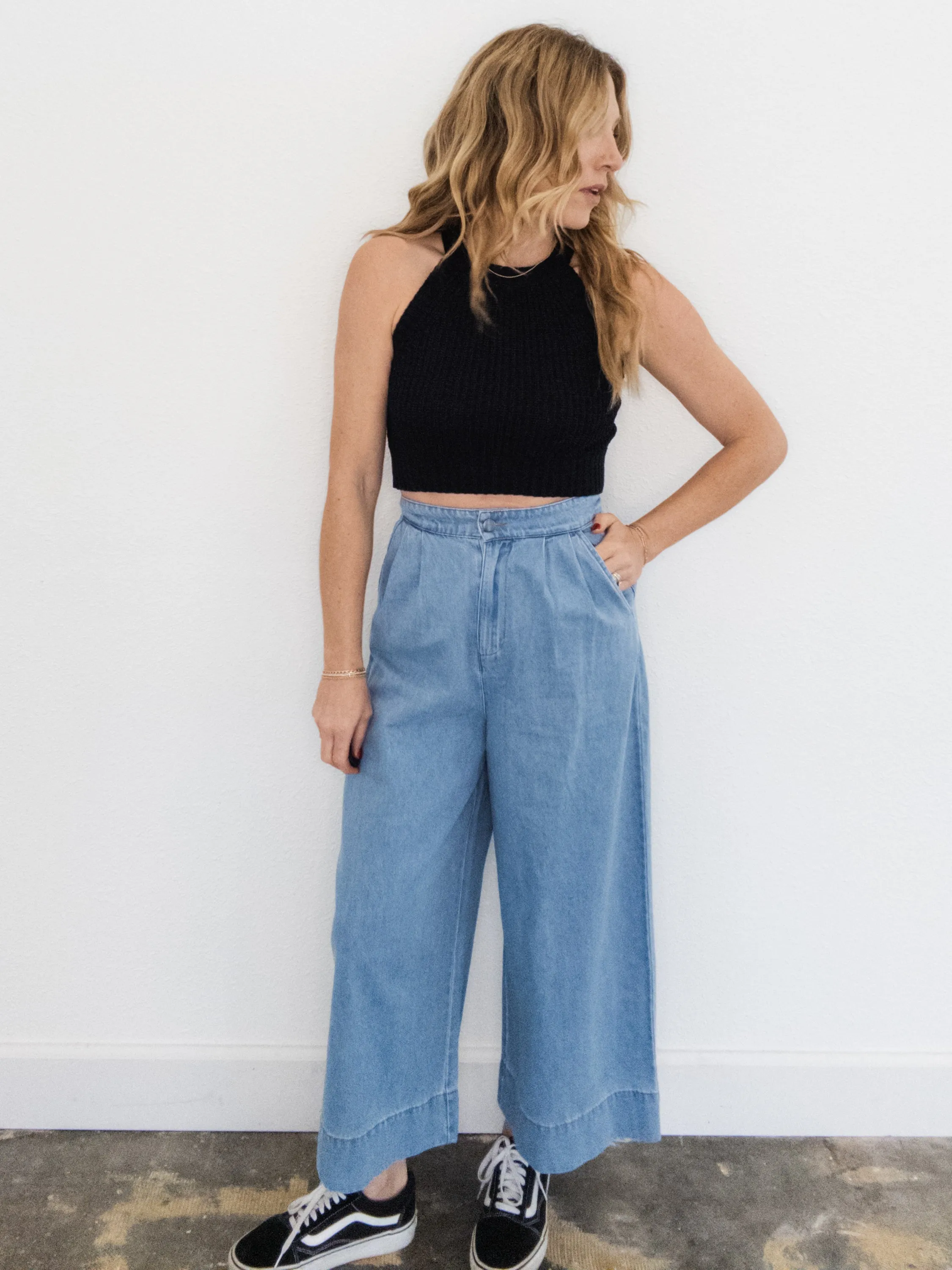 Winona Wide Leg Crop Pant