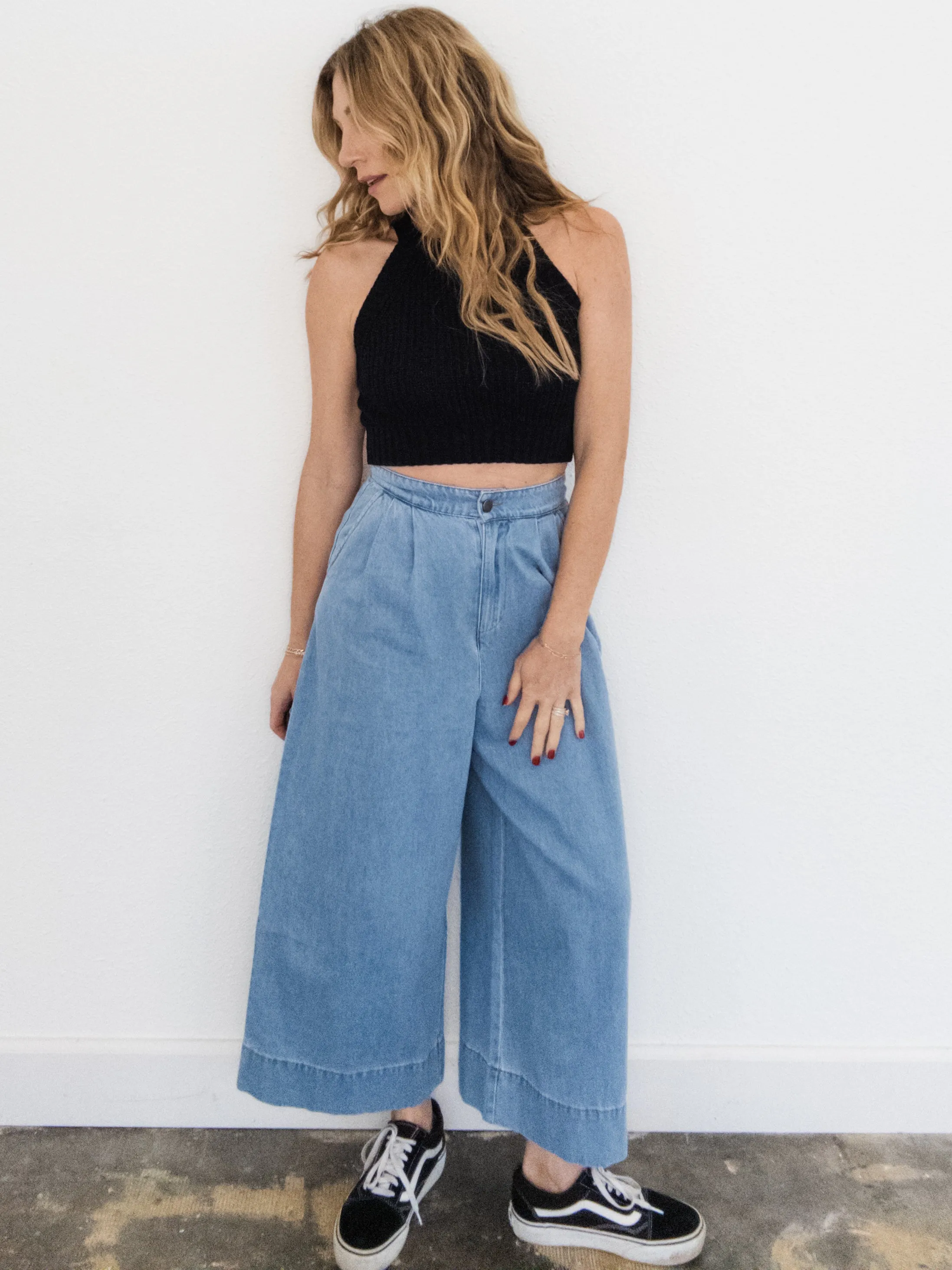 Winona Wide Leg Crop Pant