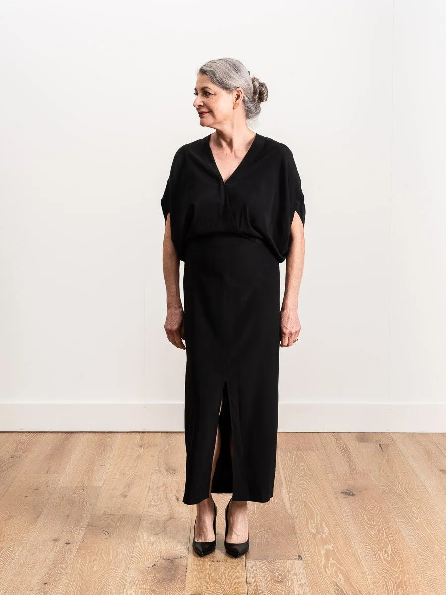 wrap aki dress