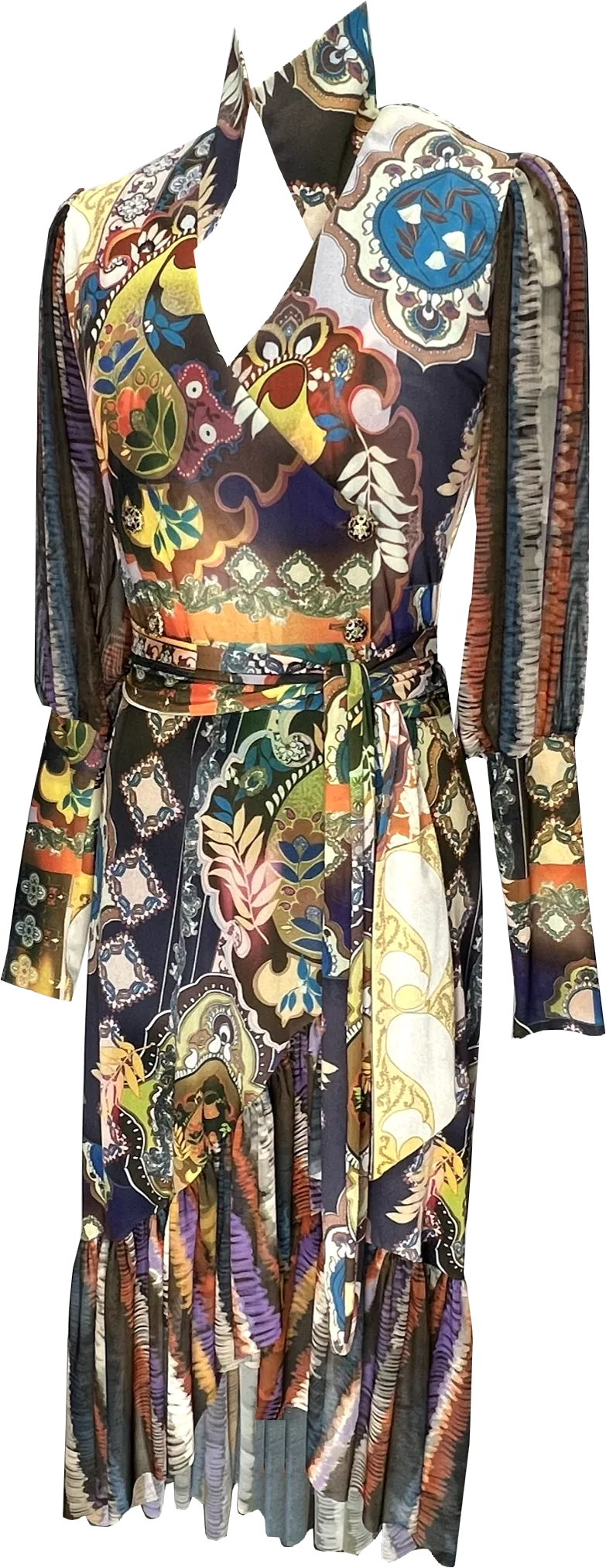 WRAP AROUND DRESS