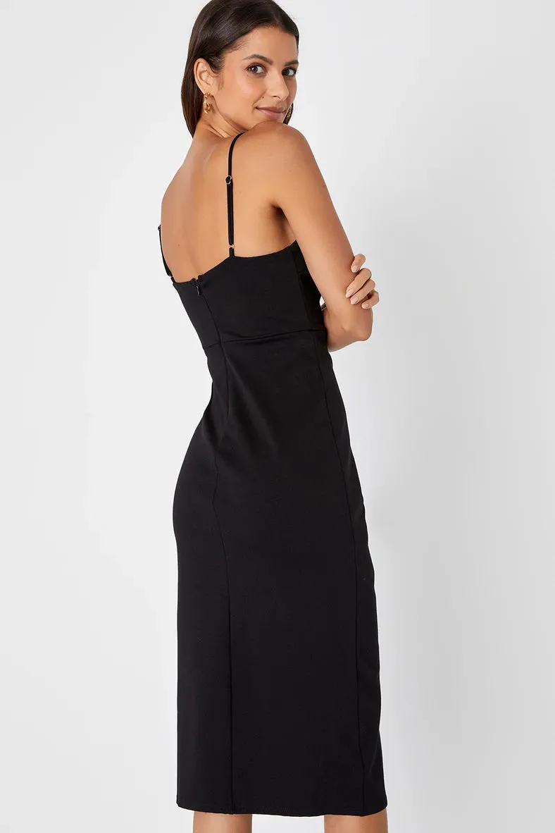 Wrap Bodycon Dress