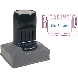 Xstamper VXEDater Round Date Stamp
